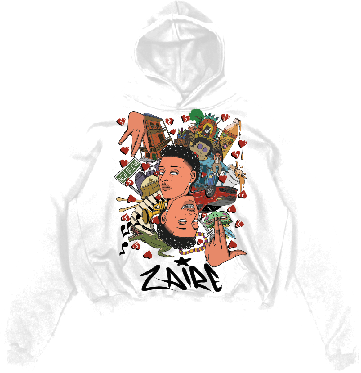 ZAIRE 001 PULLOVER